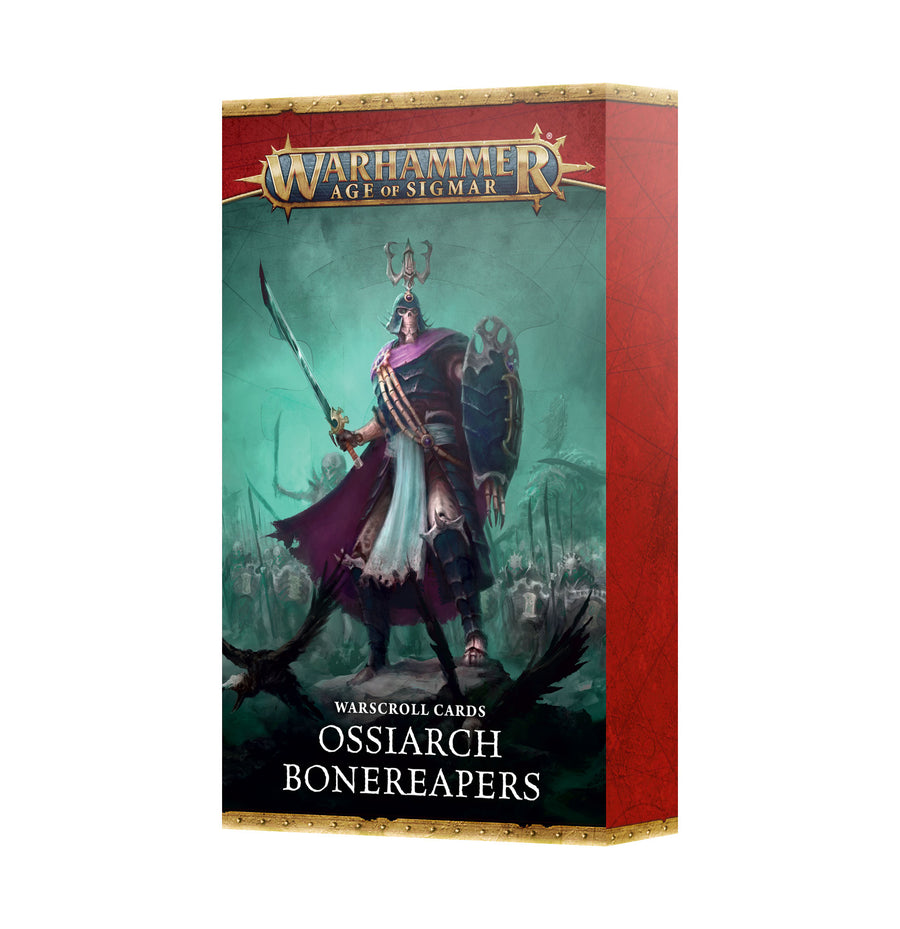 Warhammer Age of Sigmar: Ossiarch Bonereapers Warscroll Cards