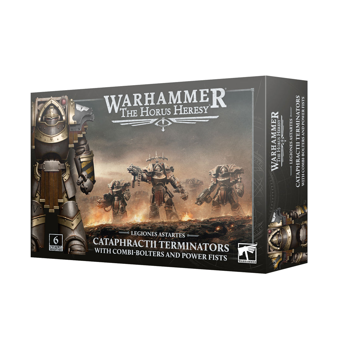 Warhammer Horus Heresy: Legiones Astartes - Cataphractii Terminators with Combi-bolters and Power Fists