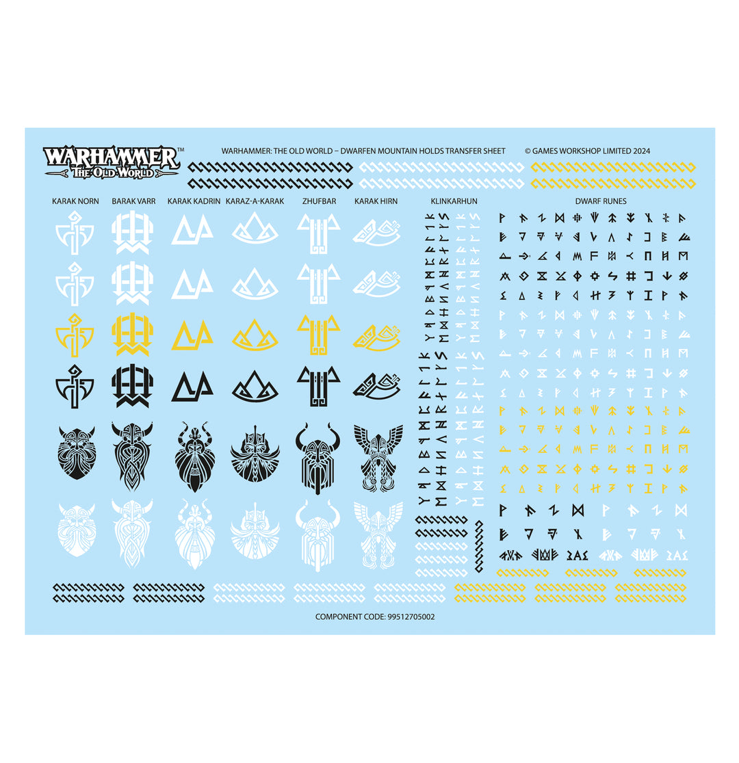 Warhammer: The Old World - Dwarfen Mountain Holds, Dwarf Warriors