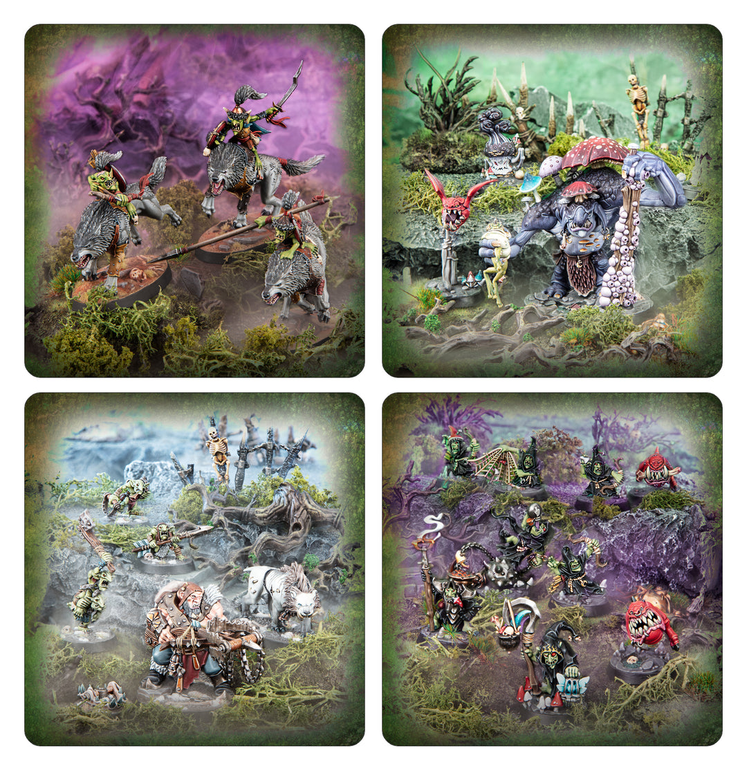 Warhammer Underworlds: Destruction Warbands - Gitz and Goliaths