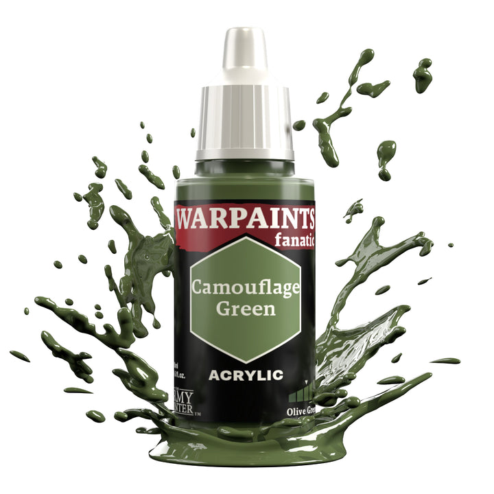 Warpaints Fanatic: Camouflage Green (The Army Painter) (WP3069P) (69)