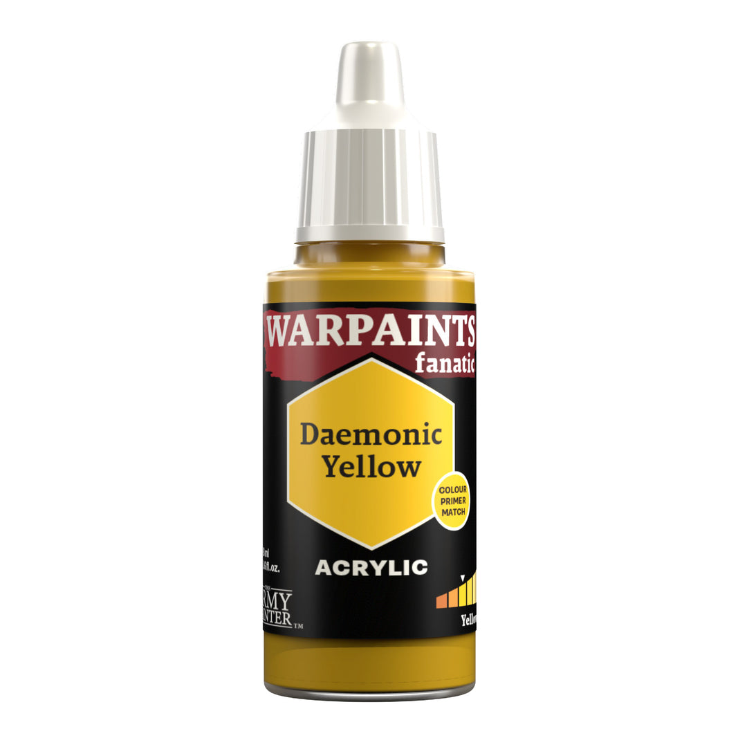 Warpaints Fanatic: Daemonic Yellow (The Army Painter) (WP3093P) (93)