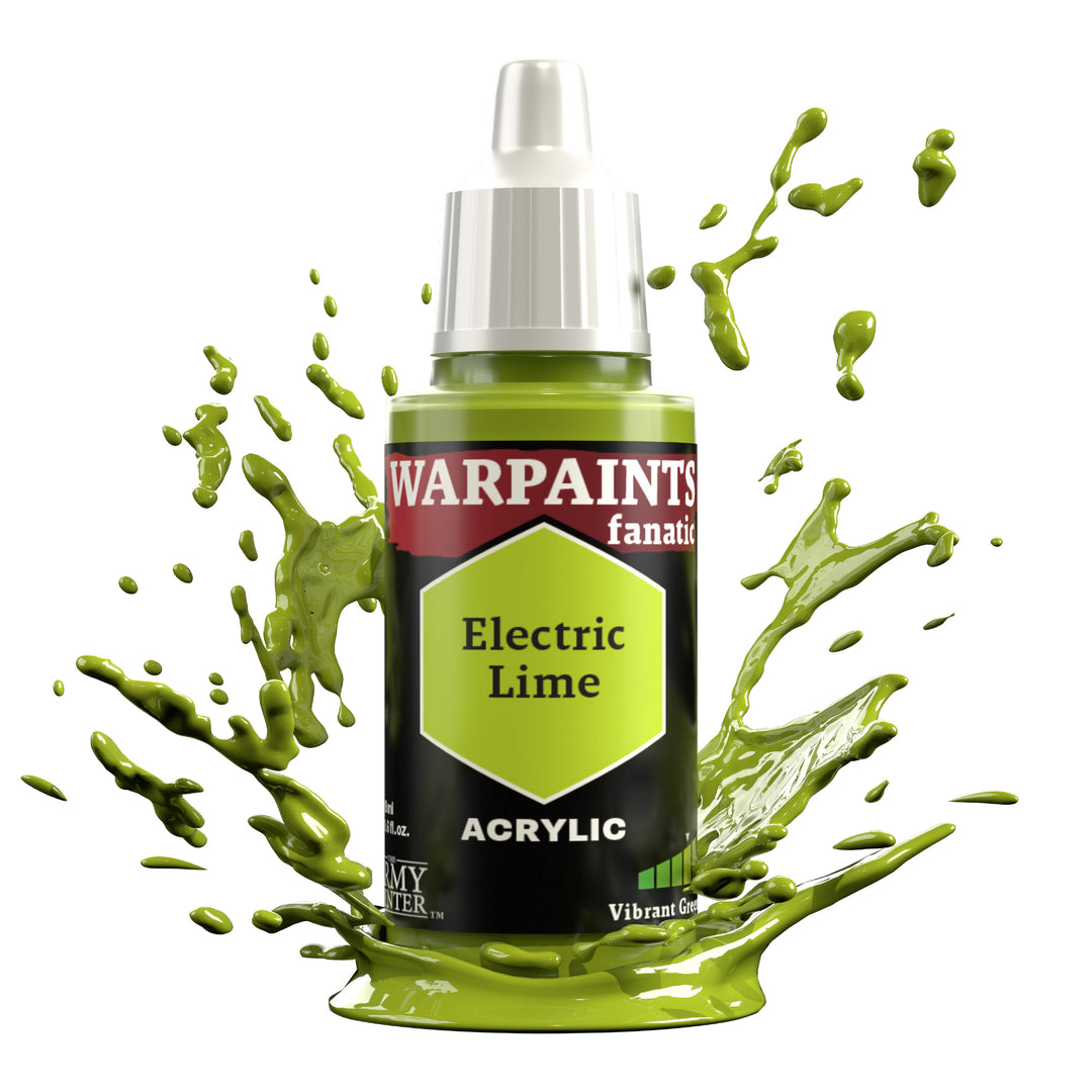 Warpaints Fanatic: Electric Lime (The Army Painter) (WP3058P) (58)