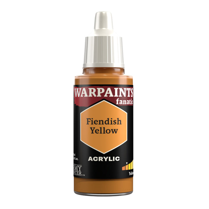 Warpaints Fanatic: Fiendish Yellow (The Army Painter) (WP3092P) (92)