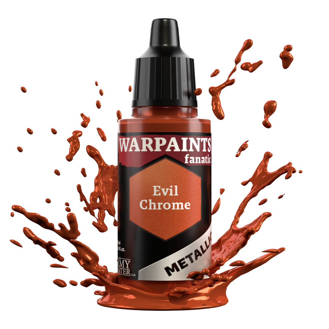 Warpaints Fanatic Metallic: Evil Chrome (The Army Painter) (WP3185P) (185)