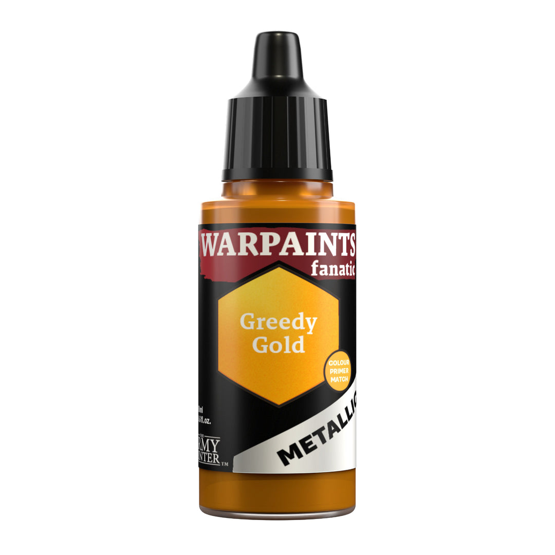 Warpaints Fanatic Metallic: Greedy Gold (The Army Painter) (WP3188P) (188)