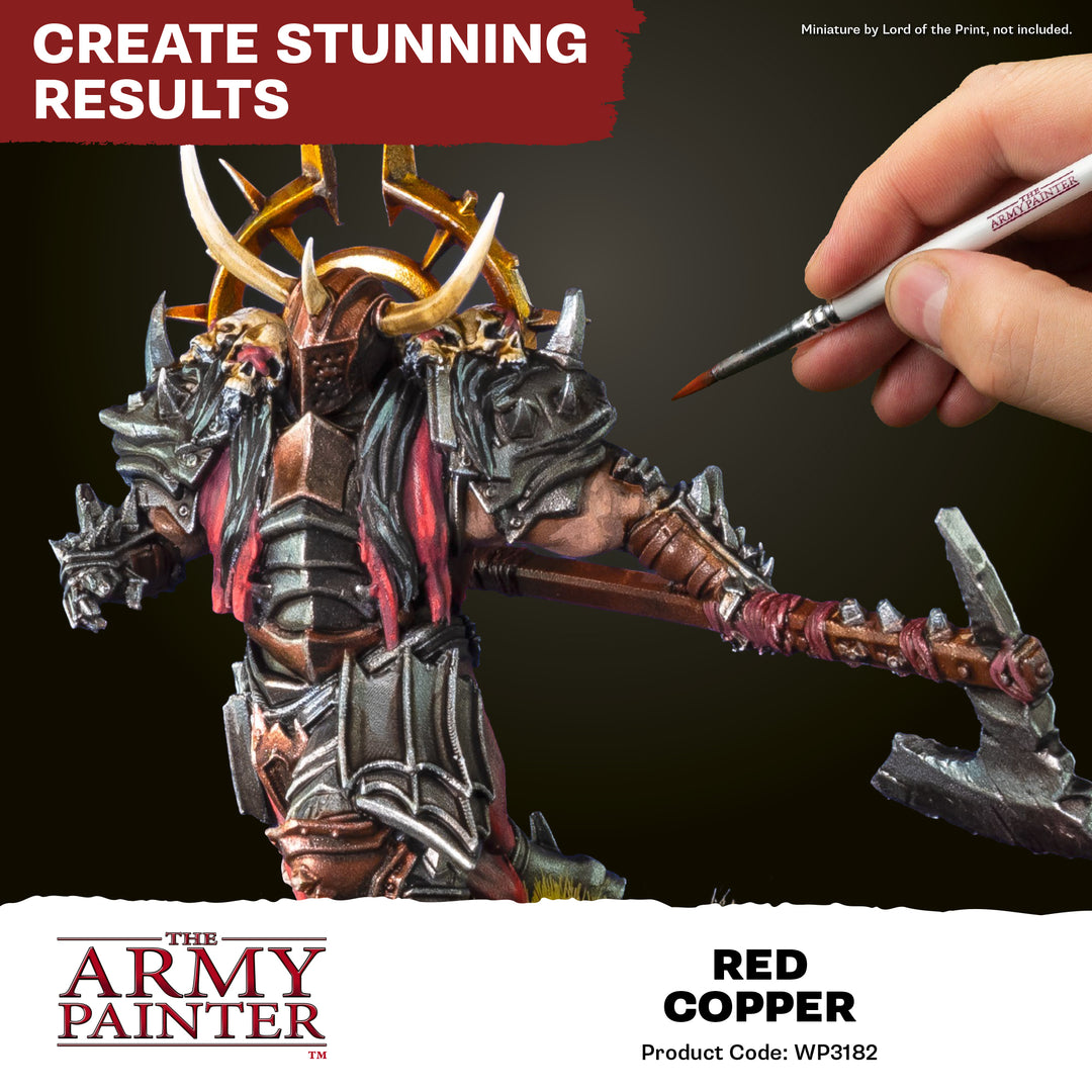 Warpaints Fanatic Metallic: Red Copper (The Army Painter) (WP3182P) (182)