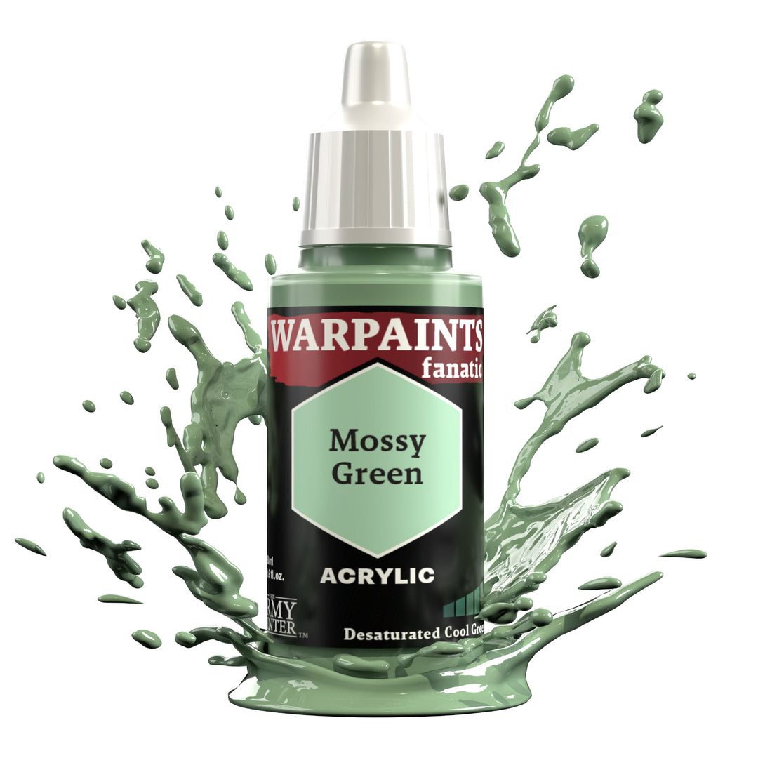 Warpaints Fanatic: Mossy Green (The Army Painter) (WP3066P) (66)