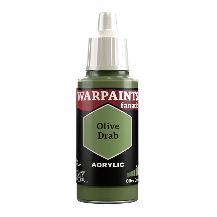Warpaints Fanatic: Olive Drab (The Army Painter) (WP3070P) (70)