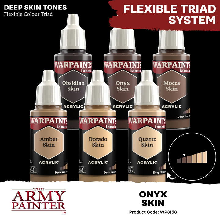 Warpaints Fanatic: Onyx Skin (The Army Painter) (WP3158P) (158)