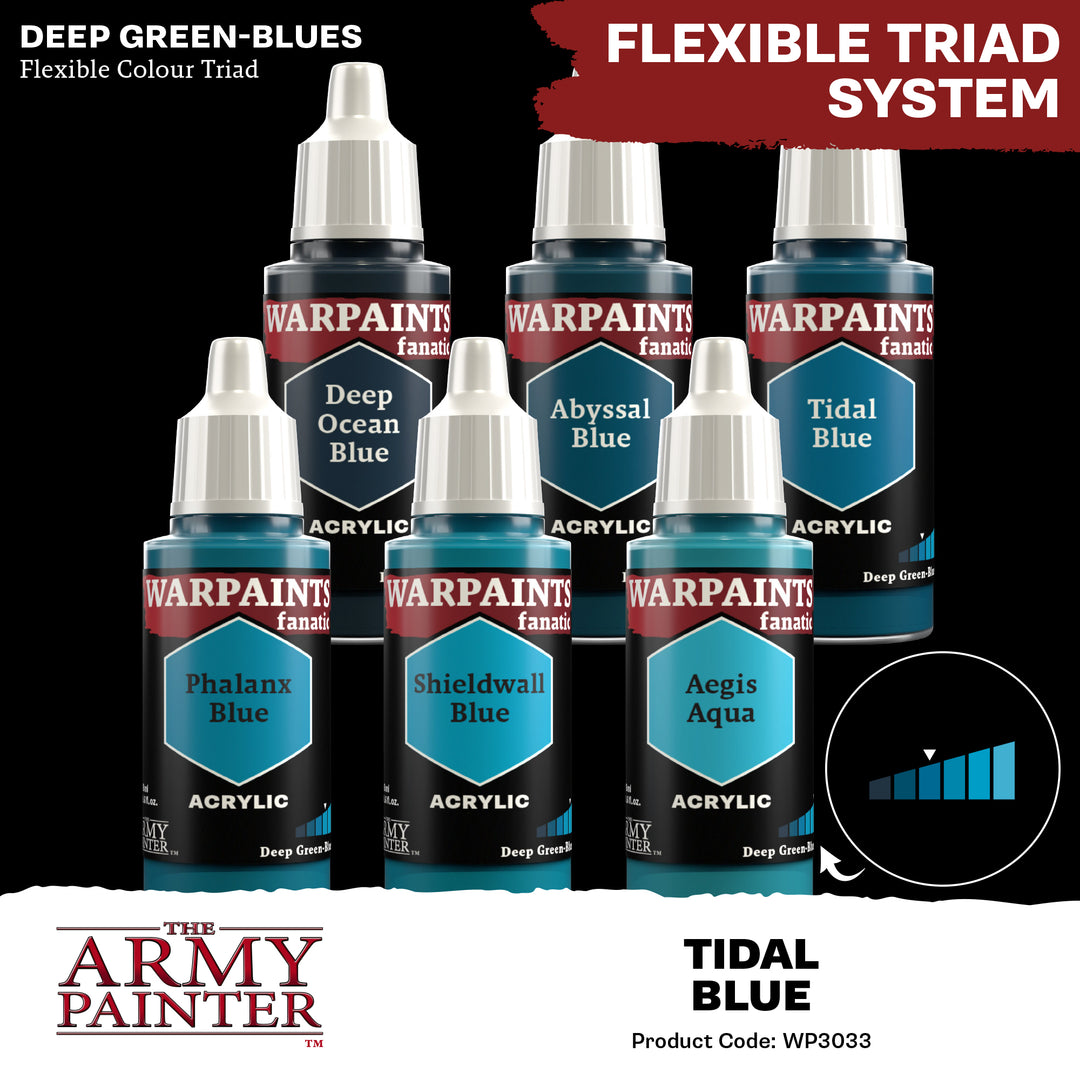 Warpaints Fanatic: Tidal Blue (The Army Painter) (WP3033P) (33)