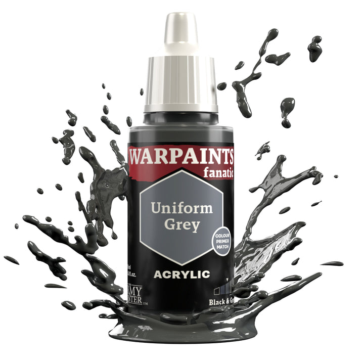 Warpaints Fanatic: Uniform Grey (The Army Painter) (WP3003P) (3)
