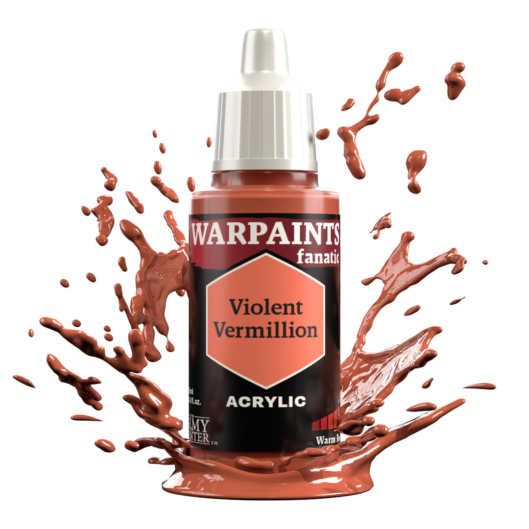 Warpaints Fanatic: Violent Vermilion (The Army Painter) (WP3107P) (107)