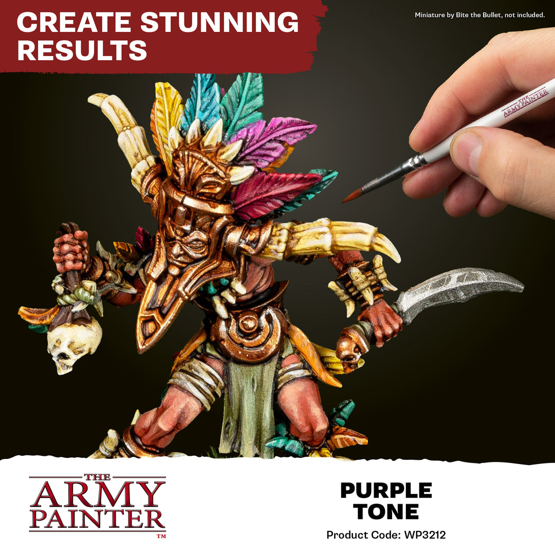 Warpaints Fanatic Wash: Purple Tone (The Army Painter) (WP3212P) (212)