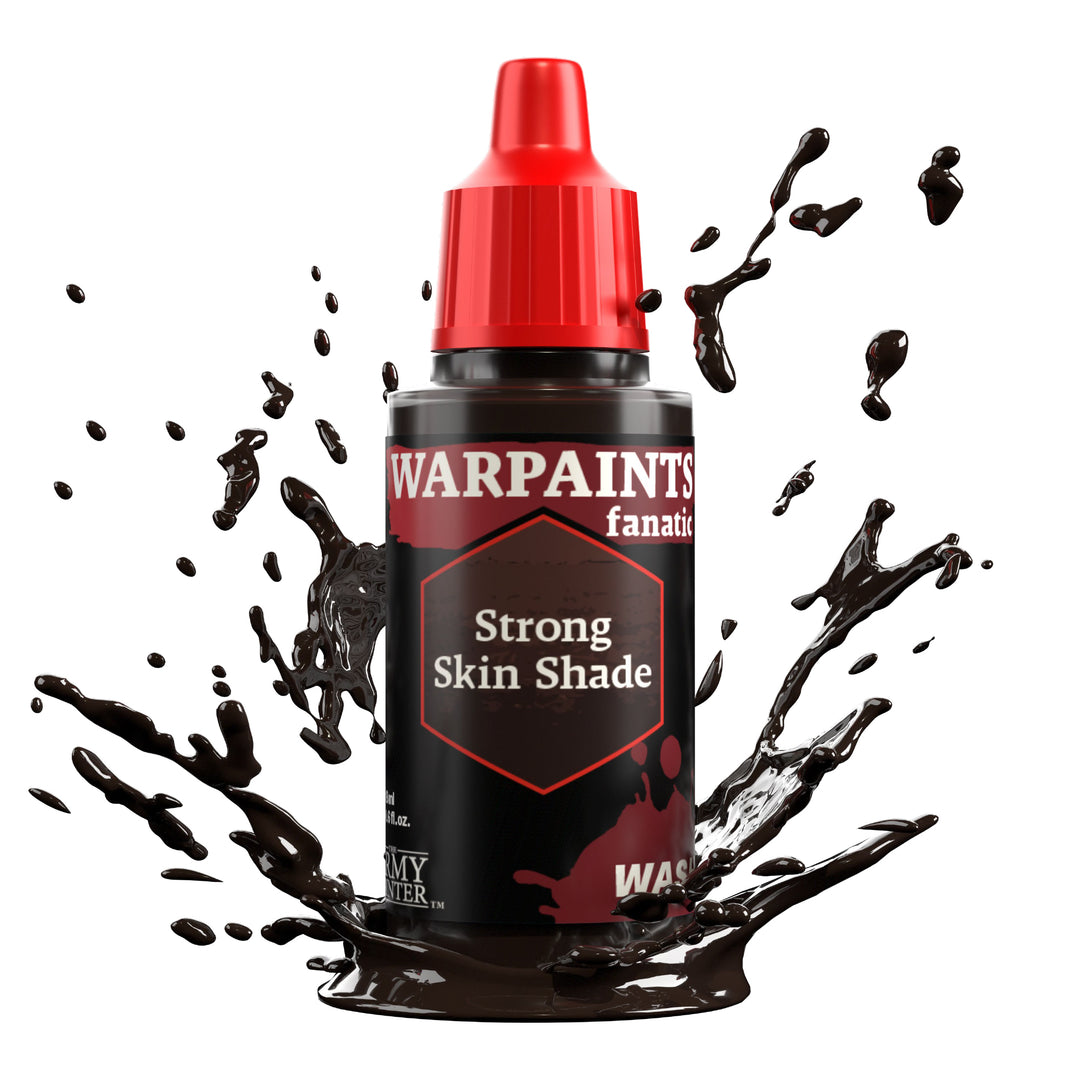 Warpaints Fanatic Wash: Strong Skin Shade (The Army Painter) (WP3214P) (214)