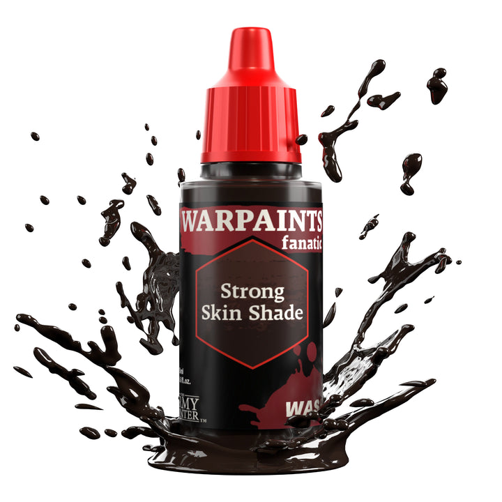 Warpaints Fanatic Wash: Strong Skin Shade (The Army Painter) (WP3214P) (214)