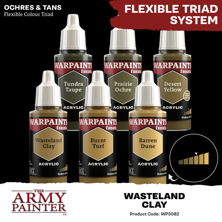 Warpaints Fanatic: Wasteland Clay (The Army Painter) (WP3082P) (82)