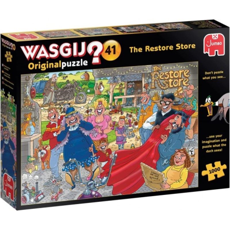 Wasgij Orginal 41: The Restore Store (1000 brikker)