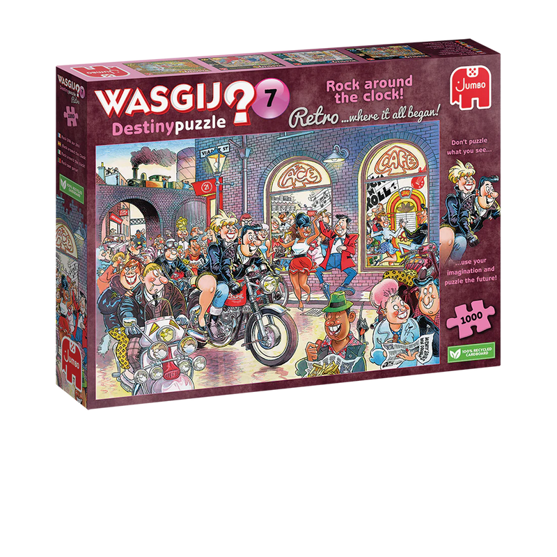 Wasgij Retro Destiny 7: Rock Around The Clock! (1000 brikker)