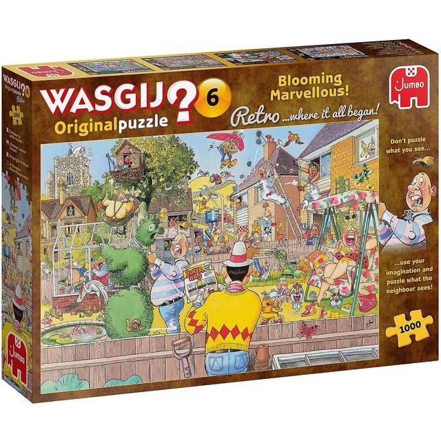 Wasgij Retro Original 6: Blooming Marvellous (1000 brikker)