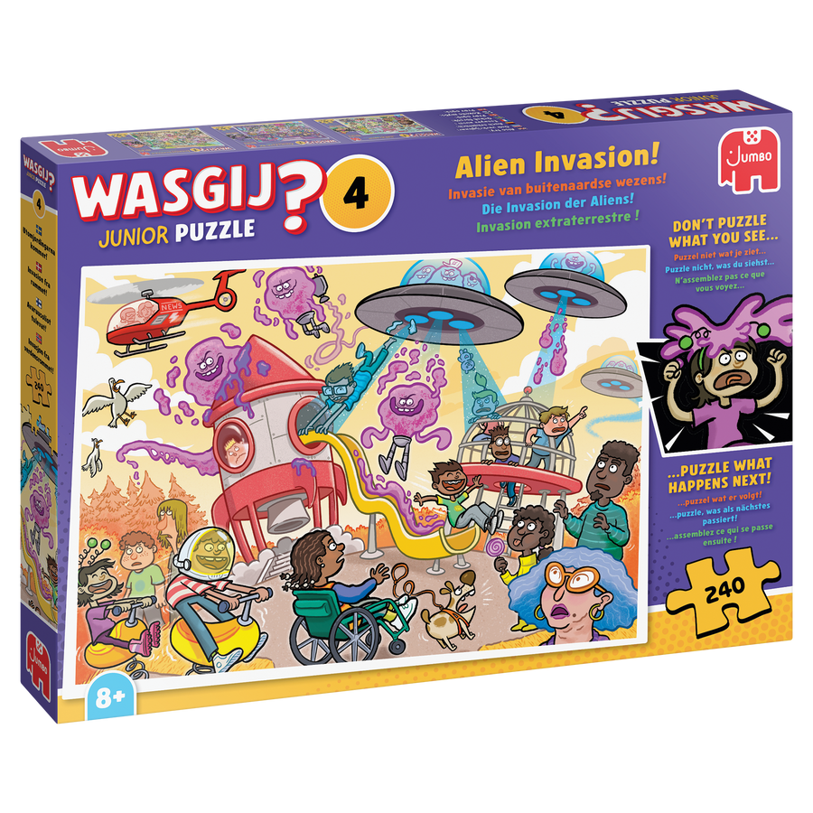 Wasgij Junior 4: Alien Invasion! (240 brikker)