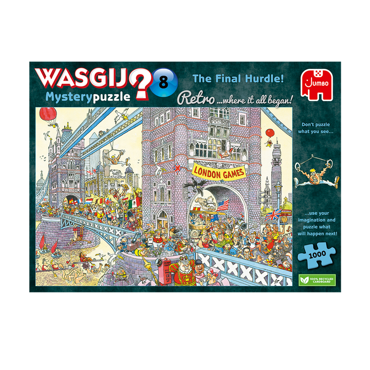 Wasgij Mystery 8: The Final Hurdle! (1000 brikker)