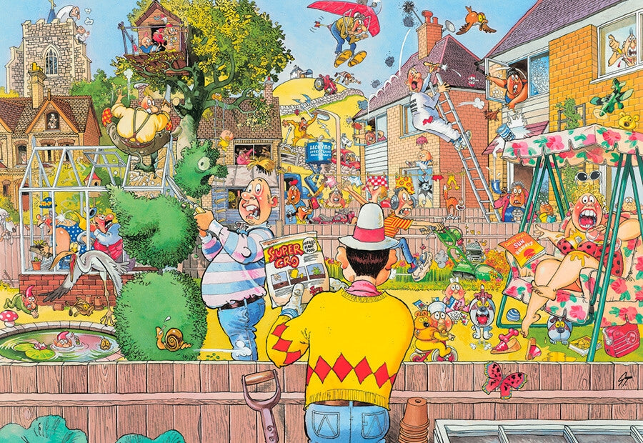 Wasgij Original 6: Blooming Marvellous (1000 brikker)