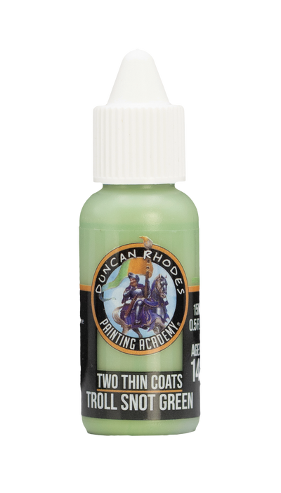 Two Thin Coats: Troll Snot Green