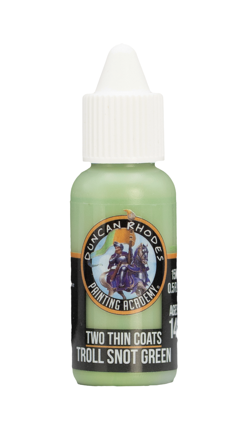 Two Thin Coats: Troll Snot Green