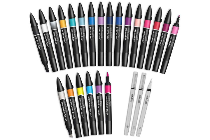 Winsor & Newton Promarker Set: Modern Lettering