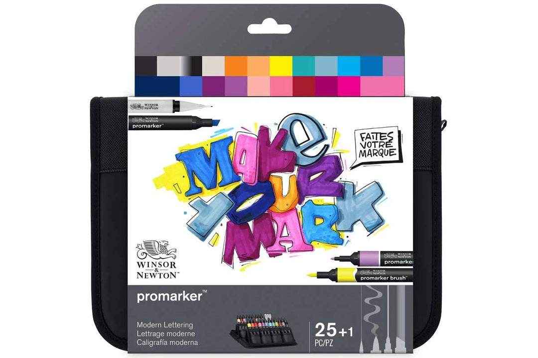 Winsor & Newton Promarker Set: Modern Lettering