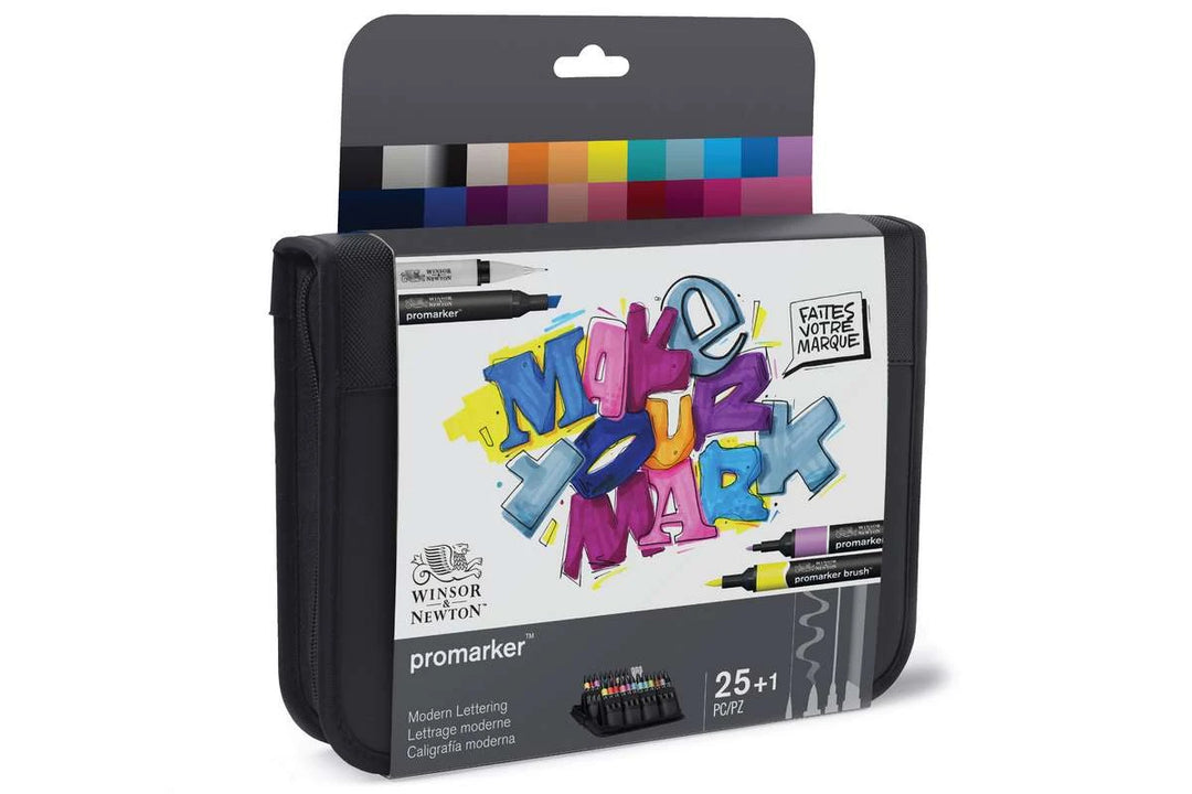 Winsor & Newton Promarker Set: Modern Lettering