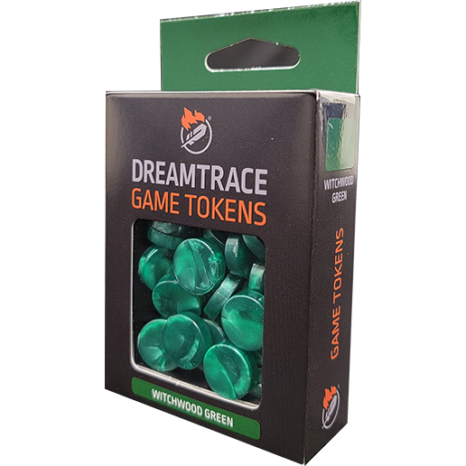 DreamTrace Game Tokens: Witchwood Green