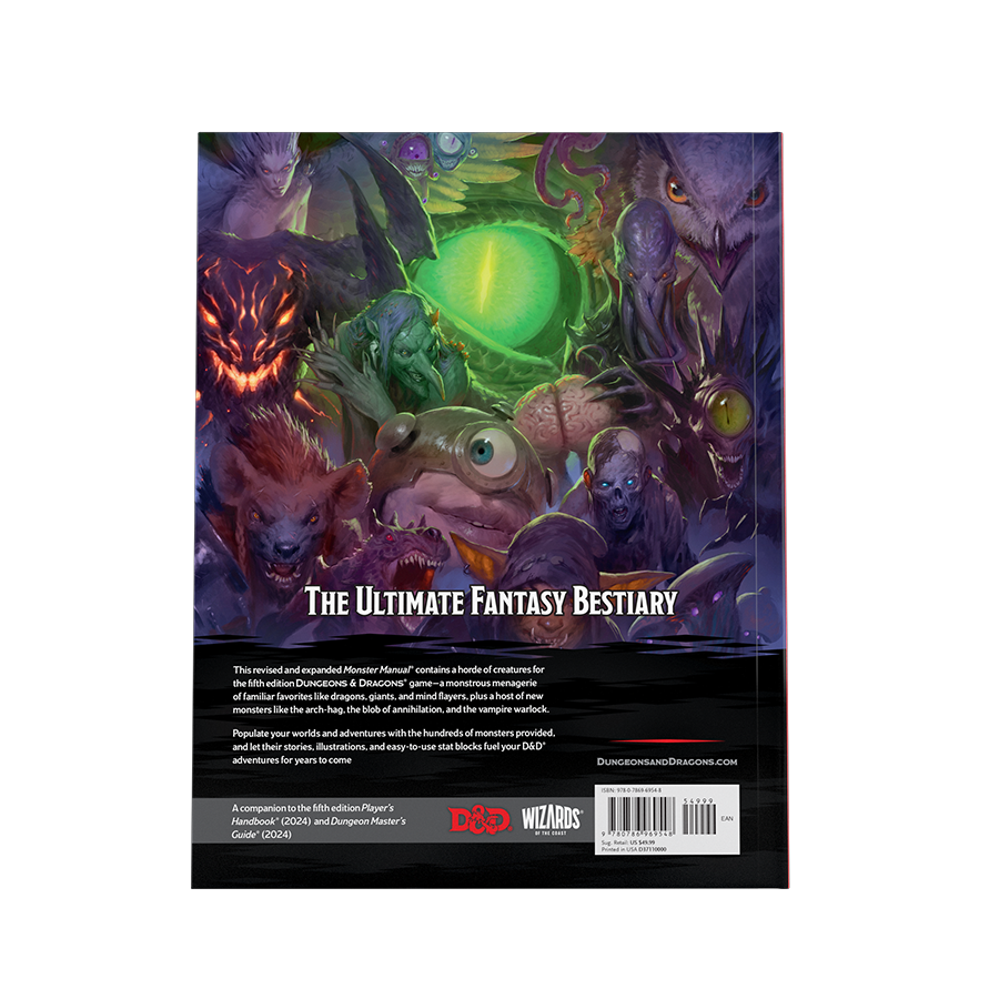 Dungeons & Dragons 2024 Monster Manual