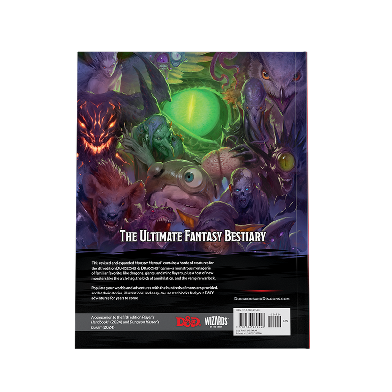 Dungeons & Dragons 2024 Monster Manual