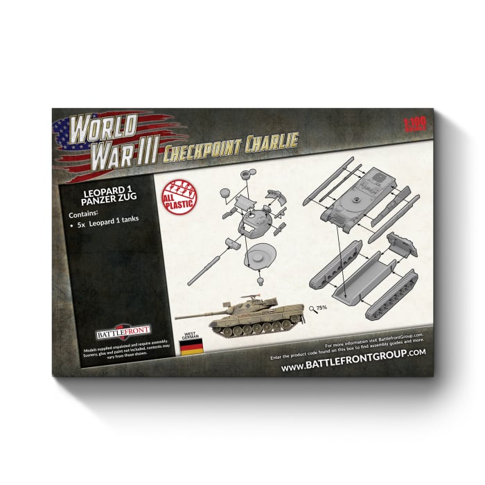 World War III: Checkpoint Charlie - Leopard 1 Panzer Zug (TGBX20)