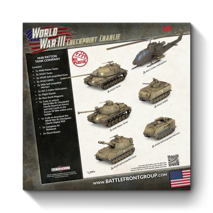 World War III: Checkpoint Charlie - M48 Patton Tank Company (LE) (TUSAB07)