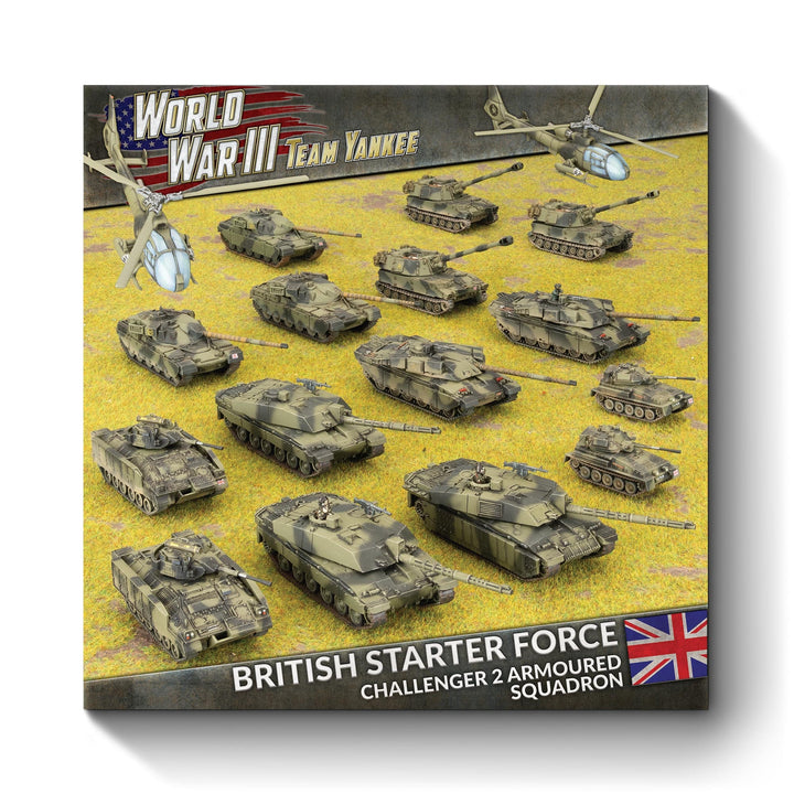 World War III: Team Yankee - British Starter Force: Challenger 2 Armoured Squadron (TBRAB05)