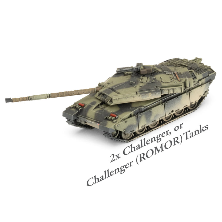 World War III: Team Yankee - British Starter Force: Challenger 2 Armoured Squadron (TBRAB05)