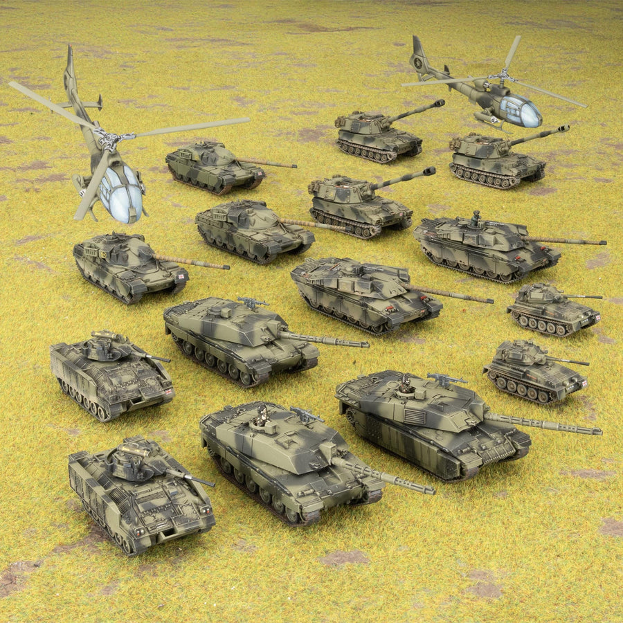 World War III: Team Yankee - British Starter Force: Challenger 2 Armoured Squadron (TBRAB05)