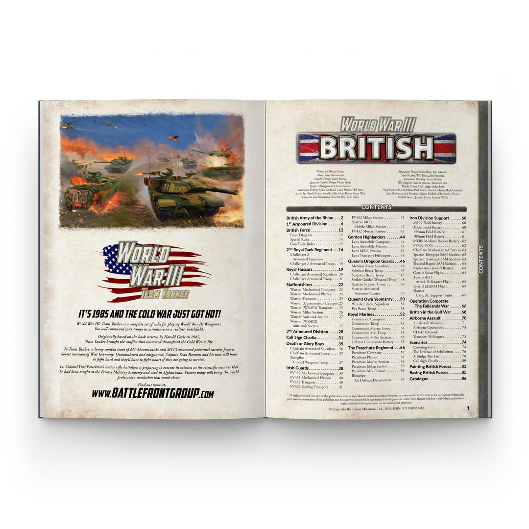 World War III: Team Yankee - British (WW3-12)