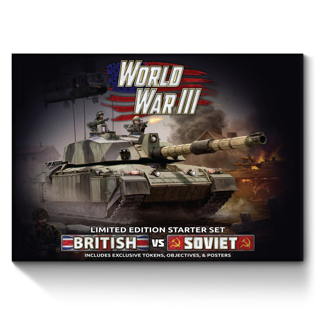 World War III: Team Yankee - British vs Soviet Starter Set - Limited Edition (TYBX05)