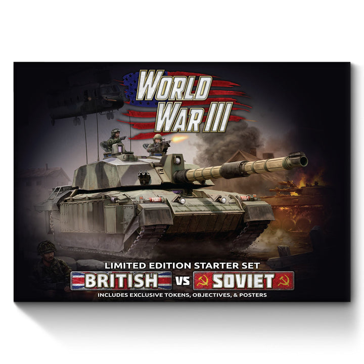 World War III: Team Yankee - British vs Soviet Starter Set - Limited Edition (TYBX05)