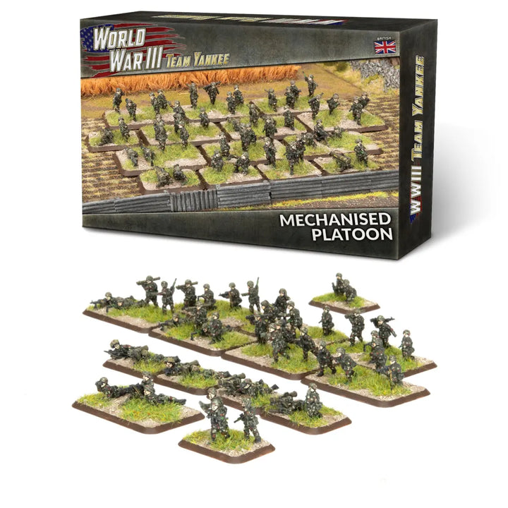 World War III: Team Yankee - Mechanised Platoon (plastic) (TBBX19)