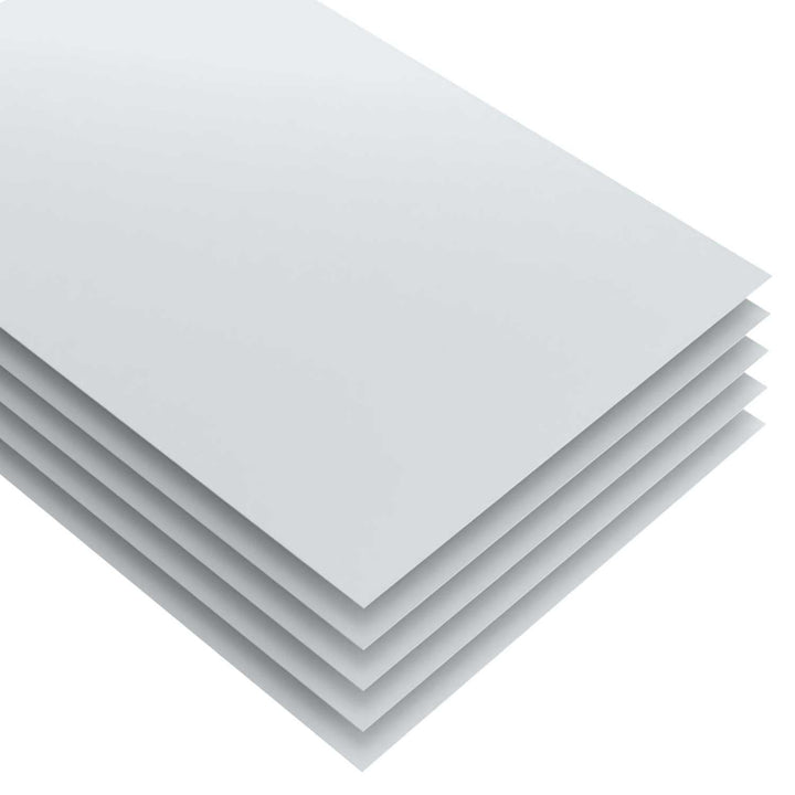 ABS Plasticard A4 - 0'25 mm COMBOx5 sheets (Green Stuff World)