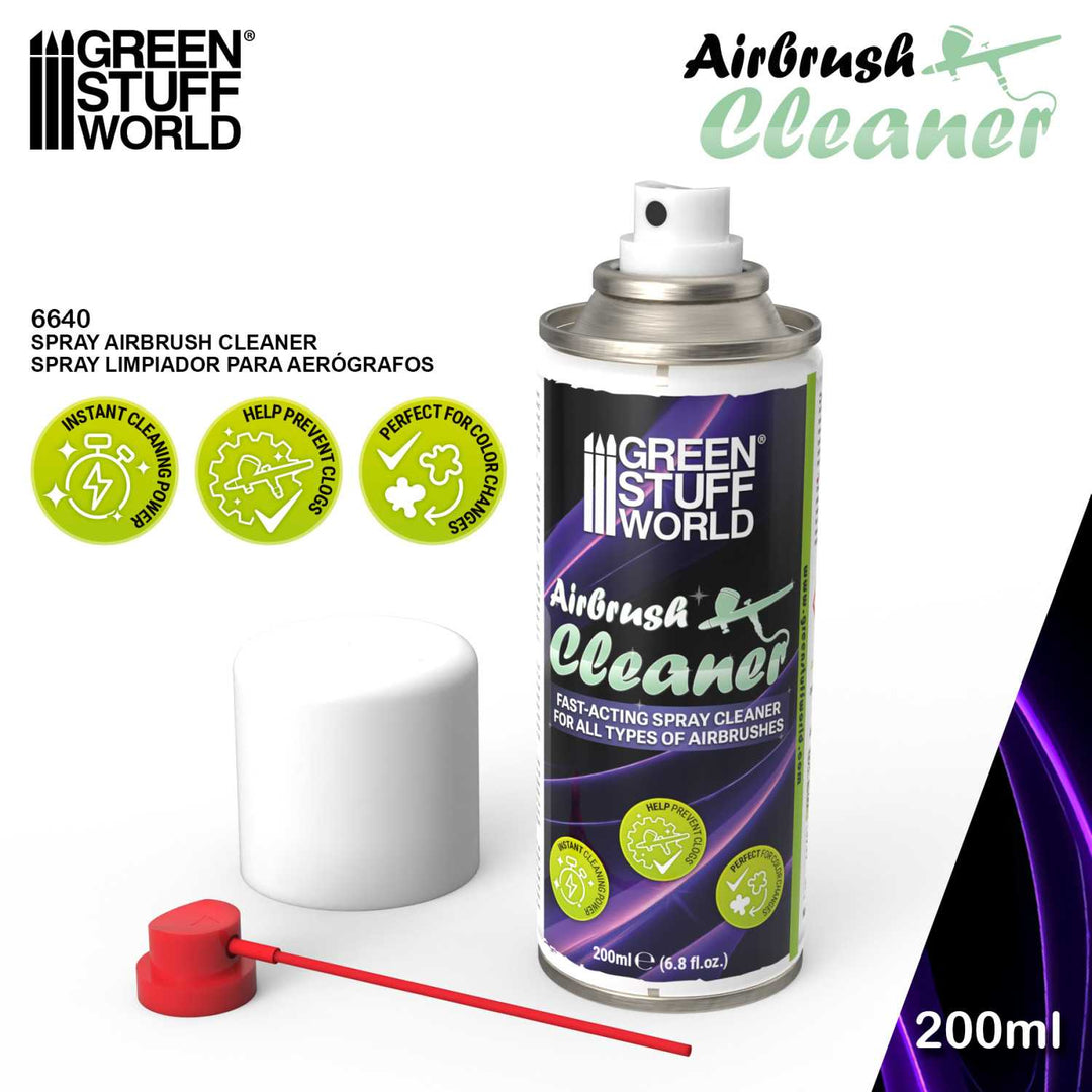 Airbrush Cleaner Spray 200ml (Green Stuff World)