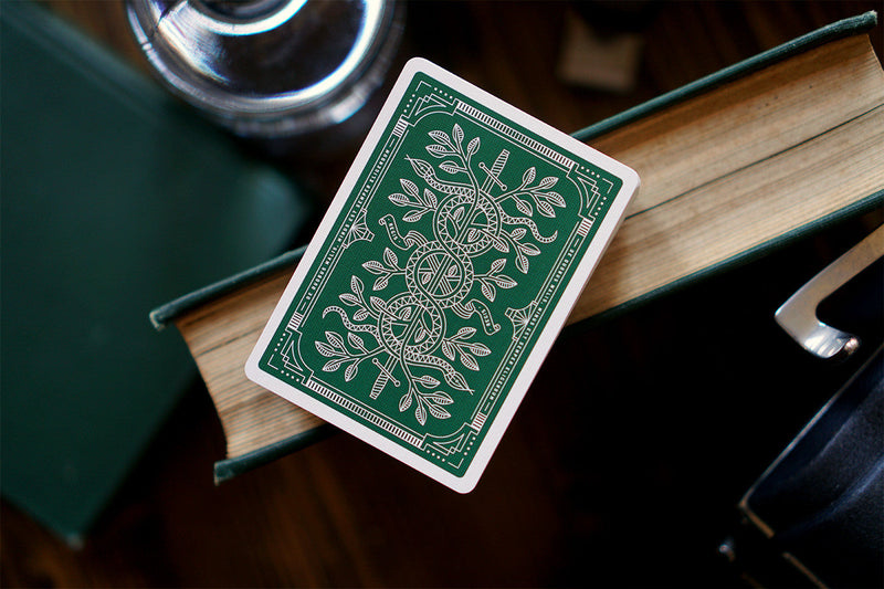 Green Monarch Playing Cards (theory11)