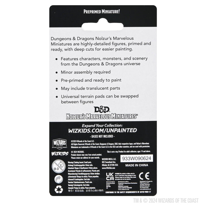 Dungeons & Dragons - Nolzur's Marvelous Miniatures: Archdruid & Martial Arts Adept