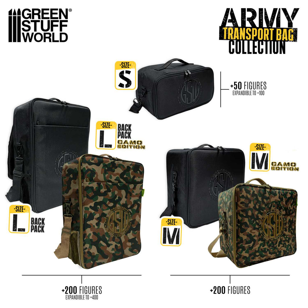 Army Transport Bag - M - Camouflage Edition (Green Stuff World)