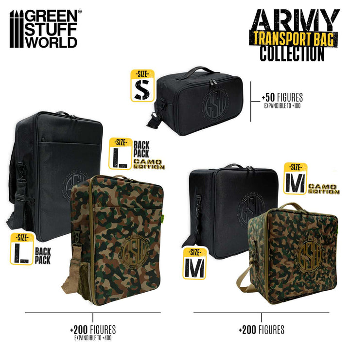 Army Transport Bag - M - Camouflage Edition (Green Stuff World)